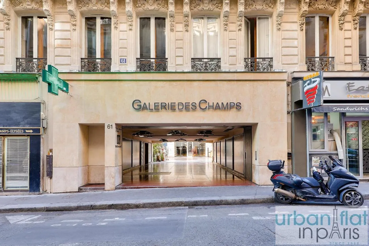 141 - Beautiful Flat Triangle D Or Champs Elysees Paris 0*,  Fransa